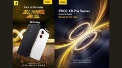 POCO X8 Pro Series Set To Launch In India On March 17: Design And Key Specs Revealed