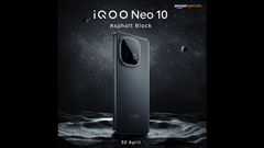 iQOO Neo 10 Gets New Asphalt Black Colour Option In India: Check Price and Sale Date