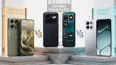 Motorola Edge 70 Pro vs OnePlus Nord 6 vs Nothing Phone 4a Pro: Which is the Best Phone Under Rs 40,000
