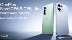 OnePlus Nord CE 6 Lite Full Specifications Confirmed Ahead of Launch in India on May 7: What to Expect