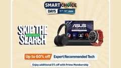Amazon Kicks Off Smartchoice Days Sale With Discounts On Laptops, Tablets, ACs, And More
