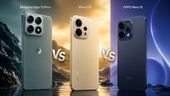 Motorola Edge 70 Pro+ vs Vivo V70 vs OPPO Reno 15: Which is the Best Smartphone Under Rs 50,000 in 2026?