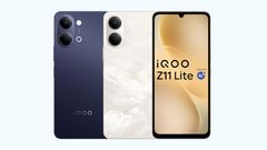 IQOO Z11 Lite Affordable Phone Launched in India with MediaTek Dimensity 6300, 120Hz Display, 6500mAh Battery