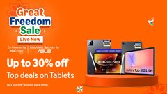 Amazon Great Freedom Sale 2026: Best Tablet Deals on Samsung, OnePlus, Xiaomi, Lenovo