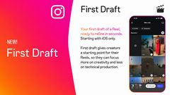 Instagram First Draft Explained: How to Use the New AI Video Editing Tool for Reels