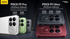 Poco F9 Pro and Poco F9 Ultra Launched with Snapdragon 8 Elite Gen 5, 185Hz AMOLED Display, Sound by Bose
