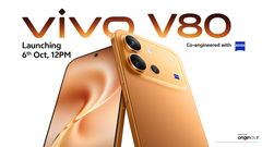 Vivo V80 Launch Date in India Set for October 6: Zeiss Optics, 7200mAh Battery, 1.5K OLED Display Confirmed