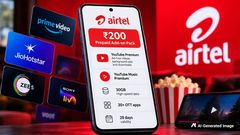 Airtel Launches New Rs 200 Pack With YouTube Premium, 30GB Data: All Details