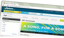 ಫ್ಲಿಪ್ ಕಾರ್ಟ್ ನಿಂದ ಕಡಿಮೆ ದರಕ್ಕೆ ಸಂಗೀತ ಡೌನ್ಲೋಡ್