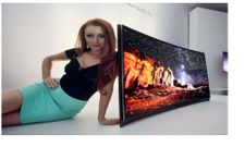 ಮಾರುಕಟ್ಟೆಗೆ ಬರಲಿದೆ ವಕ್ರ ಟಿವಿ..