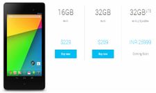 ಗೂಗಲ್‌ ನೆಕ್ಸಸ್‌ ಟ್ಯಾಬ್ಲೆಟ್‌ ಸದ್ಯದಲ್ಲೇ ಭಾರತದ ಮಾರುಕಟ್ಟೆಗೆ ಬಿಡುಗಡೆ