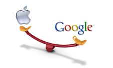 ಗೂಗಲ್ ಆಪಲ್ ಯಾರು ಮೇಲೆ ಯಾರು ಕೆಳಗೆ?
