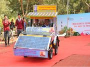 1.1 ಲಕ್ಷ ಕಿಮೀ ಕ್ರಮಿಸಿದ ಕೋಲಾರದ ಸೋಲಾರ್‌ ಕಾರು