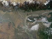 ಬಾಹ್ಯಾಕಾಶದಿಂದ ಬರಿಗಣ್ಣಿನಿಂದ ಕಂಡ ಭೂಮಂಡಲ