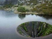 ಅಚ್ಚರಿ:ಡ್ರೋನ್ ಸೆರೆಹಿಡಿದ ನರಕದ ಬಾವಿ ಜಲಪಾತ