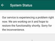 ಕೆಲವೇ ನಿಮಿಷಗಳ ಕಾಲ ವಾಟ್ಸ್‌ಆಪ್ ಸ್ಥಗಿತ: ಪರದಾಡಿದ ಬಳಕೆದಾರರು..!