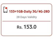 ಡೇಟಾ ಸಮರದಲ್ಲಿ ಗೆಲ್ಲಲು ವೊಡಾಫೋನ್‌ನ ಹೊಸ ಅಸ್ತ್ರ: ರೂ.153ಕ್ಕೆ 28GB ಡೇಟಾ..!