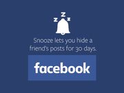 ಫೇಸ್‌ಬುಕ್‌ನಲ್ಲಿ ಕಿರಿಕಿರಿ ಮಾಡುವರನ್ನು 'ಸ್ನೂಜ್' ಮಾಡುವುದು ಹೇಗೆ..?