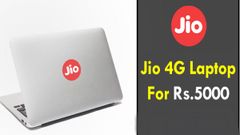 ಜಿಯೋ '4G ಲ್ಯಾಪ್‌ಟಾಪ್‌' ಬಿಡುಗಡೆಗೆ ಸಮಯ ಫಿಕ್ಸ್!!