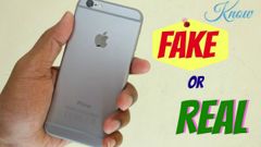ನಕಲಿ ಐಫೋನ್ ಅನ್ನು ಸುಲಭವಾಗಿ ಗುರುತಿಸುವುದು ಹೇಗೆ?!!