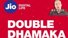 ಜಿಯೋ 'ಡಬಲ್ ಧಮಾಕಾ' ಆಫರ್‌ನಿಂದ ವಿಶ್ವ ದಾಖಲೆ ಸೃಷ್ಟಿ!..ಈಗಿನ 1 ಜಿಬಿ ಡೇಟಾ ಬೆಲೆಗೆ ಶಾಕ್ ಆಗ್ತೀರಾ!!