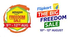 ಅಮೆಜಾನ್ - ಫ್ಲಿಪ್‌ಕಾರ್ಟ್‌ನಲ್ಲಿ ಫ್ರೀಡಂ ಸೇಲ್‌..! ಗ್ರಾಹಕರಿಗೆ ಬಿಗ್‌ ಧಮಾಕಾ..!