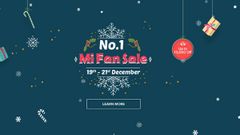 ಡಿಸೆಂಬರ್ 19 ರಿಂದ ಶಿಯೋಮಿ ನಂಬರ್ 1 ಎಂಐ ಫ್ಯಾನ್ ಸೇಲ್ ಆರಂಭ!!