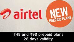 ಏರ್‌ಟೆಲ್‌ನಿಂದ ಅಗ್ಗದ ಹೊಸ ರೀಚಾರ್ಜ್‌ ಪ್ಲ್ಯಾನ್ಸ್‌ ಲಾಂಚ್ ; 28 ದಿನಗಳ ವ್ಯಾಲಿಡಿಟಿ!