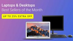 ಉತ್ತಮ ಲ್ಯಾಪ್ ಟಾಪ್ ಗಳಿಗೆ ಫ್ಲಿಪ್ ಕಾರ್ಟ್ ನಲ್ಲಿ 25% ರಿಯಾಯಿತಿ