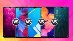 ರಿಯಲ್ ಮಿ,ಒಪ್ಪೋ, ಸ್ಯಾಮ್ ಸಂಗ್, ಶಿಯೋಮಿ ಫೋನ್ ಗಳ ಹೋಲಿಕೆ