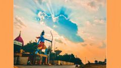 ಐಫೋನ್ ಫೋಟೋಗ್ರಫಿ ಸ್ಪರ್ಧೆ: ಕೋಲಾರದಲ್ಲಿ ಬಿಲ್ಲು ಹಿಡಿದ ಶ್ರೀರಾಮನ ಚಿತ್ರ ಫಸ್ಟ್!