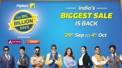 ಫ್ಲಿಪ್‌ಕಾರ್ಟ್ 'ದಿ ಬಿಗ್ ಬಿಲಿಯನ್ ಡೇಸ್' ಮೇಳ ಆರಂಭಕ್ಕೆ ಕ್ಷಣಗಣನೆ!