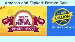 'ಅಮೆಜಾನ್' ಮತ್ತು 'ಫ್ಲಿಪ್‌ಕಾರ್ಟ್‌' ಆಫರ್‌ಗೆ ಇಂದೇ ಕೊನೆಯ ದಿನ!