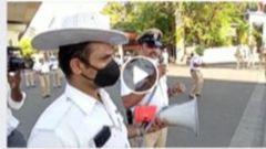ಪೊಲೀಸ್‌ರಿಂದ ಕೊರೊನಾ ವೈರಸ್‌ ಬಗ್ಗೆ ಜಾಗೃತಿ; ವಿಡಿಯೊ ವೈರಲ್!