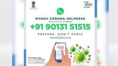 ವಾಟ್ಸಪ್‌ನಲ್ಲಿ ಸರ್ಕಾರದ ಕೊರೊನಾ ಹೆಲ್ಪ್‌ಡೆಸ್ಕ್ ಬಳಕೆ ಹೇಗೆ?