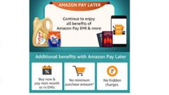 ಭಾರತೀಯ ಗ್ರಾಹಕರಿಗೆ ಅಮೆಜಾನ್‌ ಪೇ ಲೇಟರ್‌ ಸೇವೆ ಪರಿಚಯಿಸಿದ ಅಮೆಜಾನ್‌!