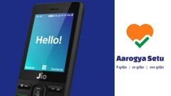 ಜಿಯೋ ಫೋನ್‌ ಬಳಕೆದಾರರಿಗೂ ಲಭ್ಯವಾಗುತ್ತೆ 'ಆರೋಗ್ಯ ಸೇತು' ಆಪ್‌!