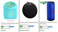 1,000ರೂ. ಒಳಗೆ ಖರೀದಿಸಬಹುದಾದ ಅತ್ಯುತ್ತಮ ಪೋರ್ಟಬಲ್ ಸ್ಪೀಕರ್‌ಗಳ ಲಿಸ್ಟ್‌