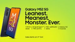 ಭಾರತದಲ್ಲಿ ಸ್ಯಾಮ್‌ಸಂಗ್‌ ಗ್ಯಾಲಕ್ಸಿ M52 5G ಫೋನ್‌ ಲಾಂಚ್‌! ಫೀಚರ್ಸ್‌ ಹೇಗಿದೆ?