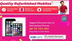 ಫ್ಲಿಪ್‌ಕಾರ್ಟ್ ನವೀಕರಿಸಿದ ಫೋನ್ ಸೇಲ್‌: ಸ್ಮಾರ್ಟ್‌ಫೋನ್‌ಗಳ ಮೇಲೆ ಬಿಗ್‌ ಡಿಸ್ಕೌಂಟ್‌!