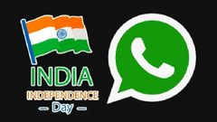 ವಾಟ್ಸಾಪ್‌ ಮೂಲಕ ಇಂಡಿಪೆಂಡೆನ್ಸ್‌ ಡೇ 2022 ಸ್ಟಿಕ್ಕರ್‌ಗಳನ್ನು ಶೇರ್‌ ಮಾಡುವುದು ಹೇಗೆ?