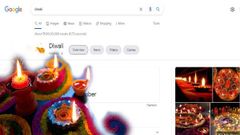 ದೀಪಾವಳಿ ಹಬ್ಬಕ್ಕೆ ಜೊತೆಯಾದ ಗೂಗಲ್‌: ಸರ್ಚ್‌ಇಂಜಿನ್‌ನಲ್ಲಿ ಬೆಳಗಲಿದೆ ದೀಪ!