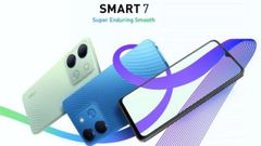 ಇನ್ಫಿನಿಕ್ಸ್‌ ಸ್ಮಾರ್ಟ್‌ 7 ಫೋನ್‌ ಲಾಂಚ್‌ ಡೇಟ್‌ ಬಹಿರಂಗ! ಬೆಲೆ ಕೇಳಿದ್ರೆ ಶಾಕ್‌ ಆಗ್ತೀರಾ?