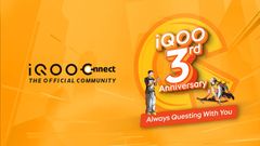 ಐಕ್ಯೂಗೆ ಮೂರು ವರ್ಷಗಳ ಸಂಭ್ರಮ! ಗ್ರಾಹಕರಿಗೆ 10 ಲಕ್ಷ ರೂ. ಗೆಲ್ಲುವ ಅವಕಾಶ!