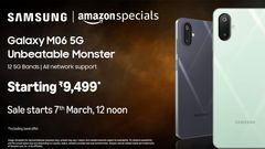 ಭರ್ಜರಿ ಸಿಹಿಸುದ್ದಿ: ಭಾರತದಲ್ಲಿ ಕೇವಲ 9,499 ರೂ.ಗೆ Galaxy M06 5G ಫೋನ್ ಬಿಡುಗಡೆ!