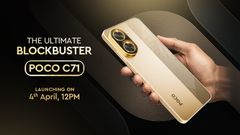 ಇಂದು POCO C71 ಬಿಡುಗಡೆ; ಬೆಲೆ ಇಷ್ಟೇನಾ?, ವಿಶೇಷತೆಗಳೇನು ಗೊತ್ತಾ?