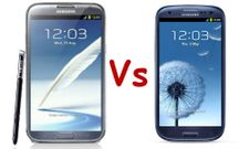 கேலக்ஸி நோட்-2 மற்றும் கேலக்ஸி எஸ்-3 ஒப்பீடு!