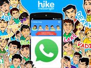 வாட்ஸ்ஆப்பில் ஹைக் ஸ்டிக்கர்கள் அனுப்புவது எப்படி.?