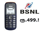 ரூ.499-/விலையில் பிஎஸ்என்எல் டீடெல் டி1 பீச்சர்போன் அறிமுகம்.!