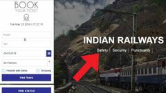 ஐஆர்சிடிசி-யின் புதிய இணையதளம்: புதிய சிறப்பம்சங்கள் என்னென்ன?